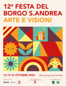 manifesto della festa del borgo Santandrea 2024